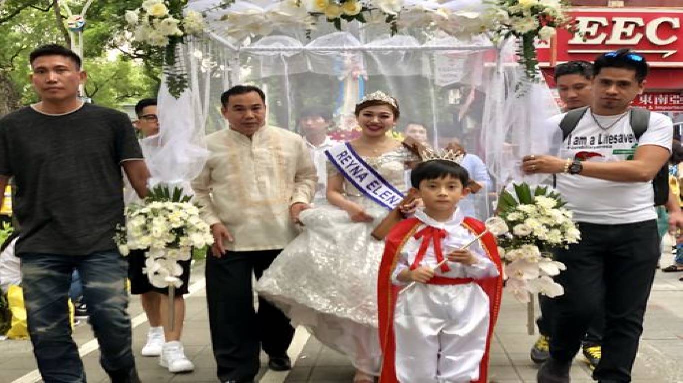 Hundreds of Catholic migrants celebrate Filipino festival in Taipei.jpeg